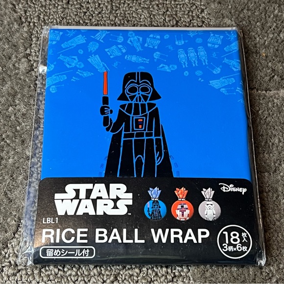 Star Wars Rice Ball Onigiri Wraps Officially Licensed Disney Japan Exclusive - Picture 1 of 6